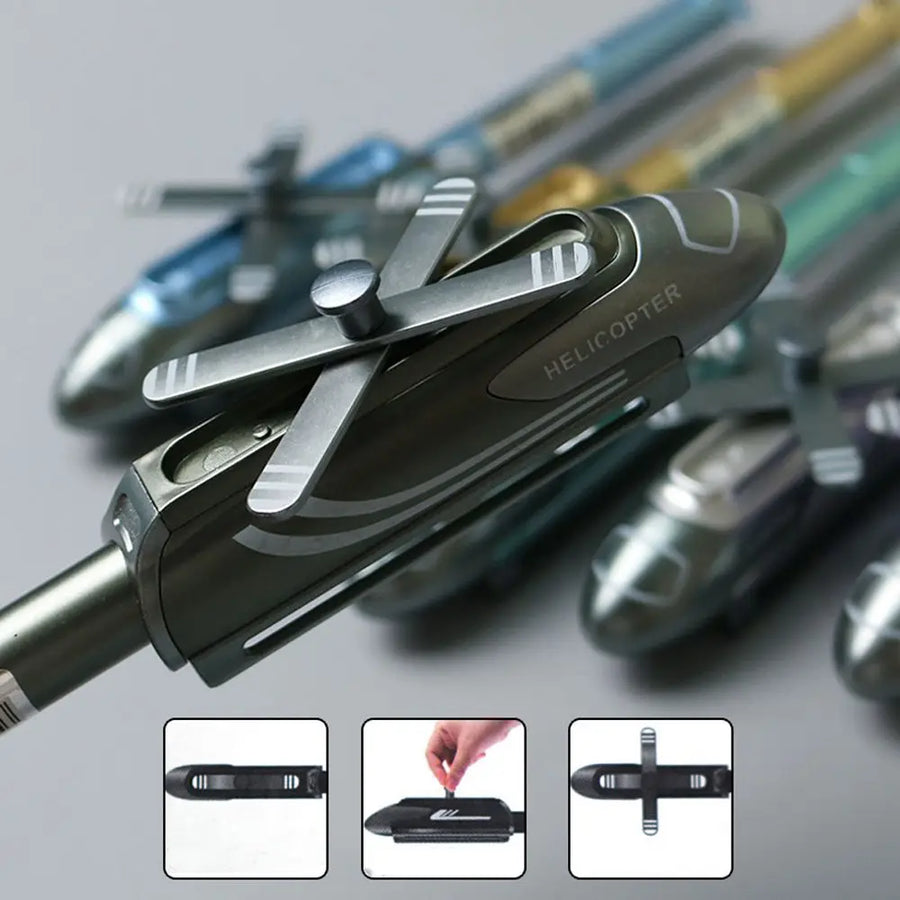 Airplane Shape Boy Exam Writing Tool Large Capacity Quick Dry Signature Pen School Supplies Ballpoint Pen Black Ink Gel Pen
