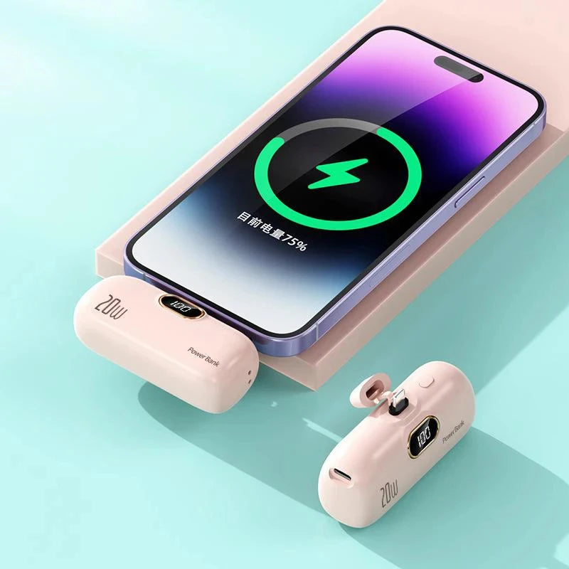 OnePlus 300000mAh Wireless CCC Certification Power Bank Capsule Mobile Power Supply Emergency Fast Charging External Battery