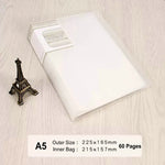 Office Document Organizer Folder A5 Display Book Transparent PVC Bag Document Storage B5 Paper Folder For Documents