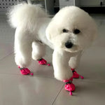[Waterproof Soft Bottom Dog Boots] Pet Dog Shoes Puppy Outdoor Soft Bottom for Cat Chihuahua Rain Boots Waterproof Boots Perros