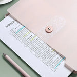 A4 Organ File Folder 8 Grids Document Organizer Paper Documents Folder Office School Supplies Large Capacity Expanding File Bag