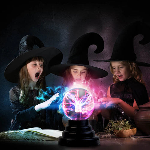 Magic Crystal Plasma Ball Lamp 3 4 5 6 8 Inch Electric Lamp Night Light Kids Gift Birthday Christmas Novelty Glass Plasma Lamp