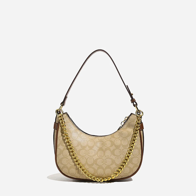 Classic Elegant Handbags For Ladies, Leather Tote Bag By Famous Designer, Women's Shoulder Bag Luxury Brand