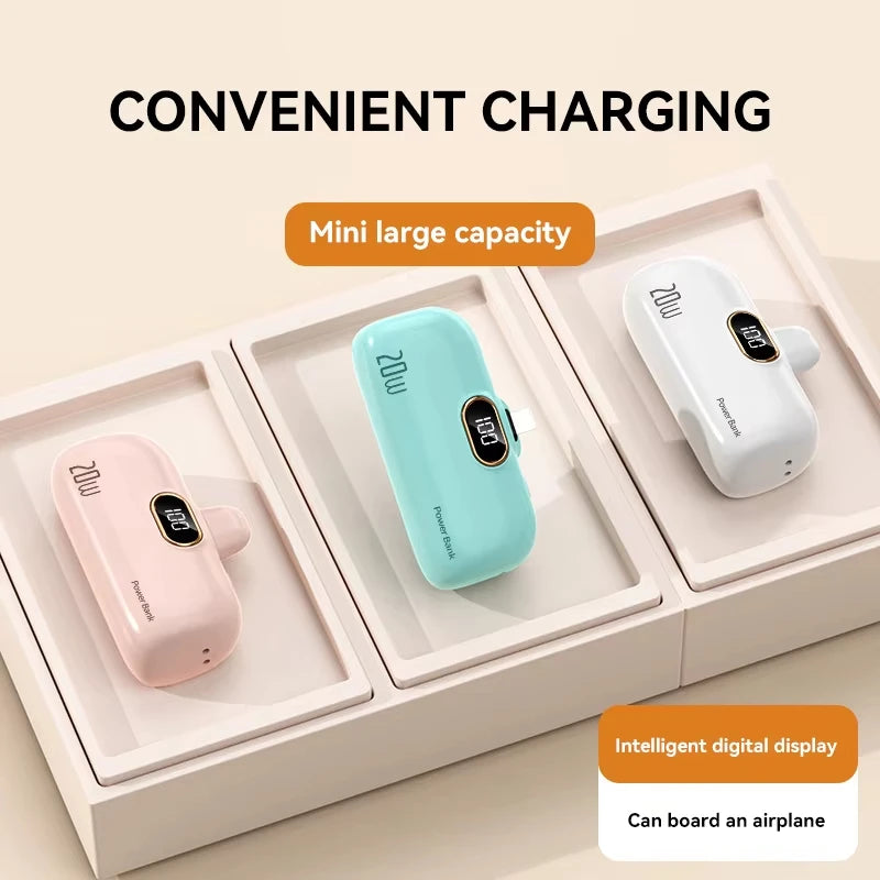 OnePlus 300000mAh Wireless CCC Certification Power Bank Capsule Mobile Power Supply Emergency Fast Charging External Battery