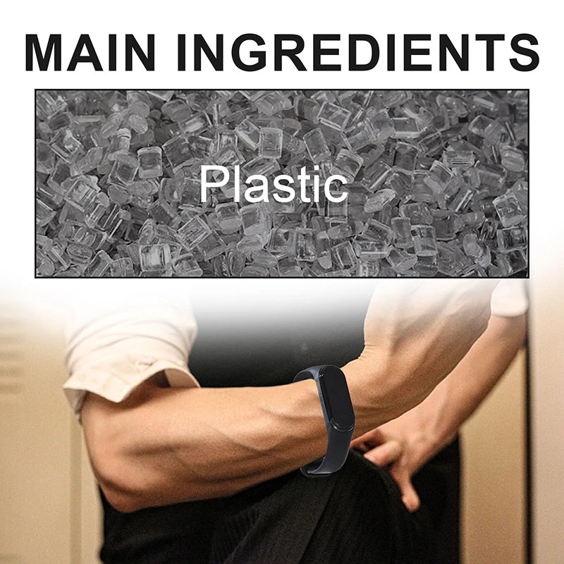 ‌Xiaomi Wearable Mosquito Repellent Unisex Wristband Physical & Ultrasonic Non-Chemical For Home & Outdoor Includes 2 Batteries
