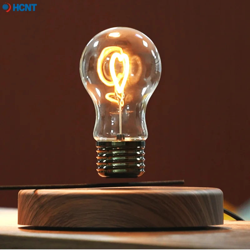 Magnetic Levitation Lamp Creativity Floating Glass LED Bulb Home Office Desk Decor Birthday Gift Table Novelty Night Light