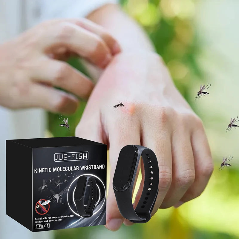 ‌Xiaomi Wearable Mosquito Repellent Unisex Wristband Physical & Ultrasonic Non-Chemical For Home & Outdoor Includes 2 Batteries
