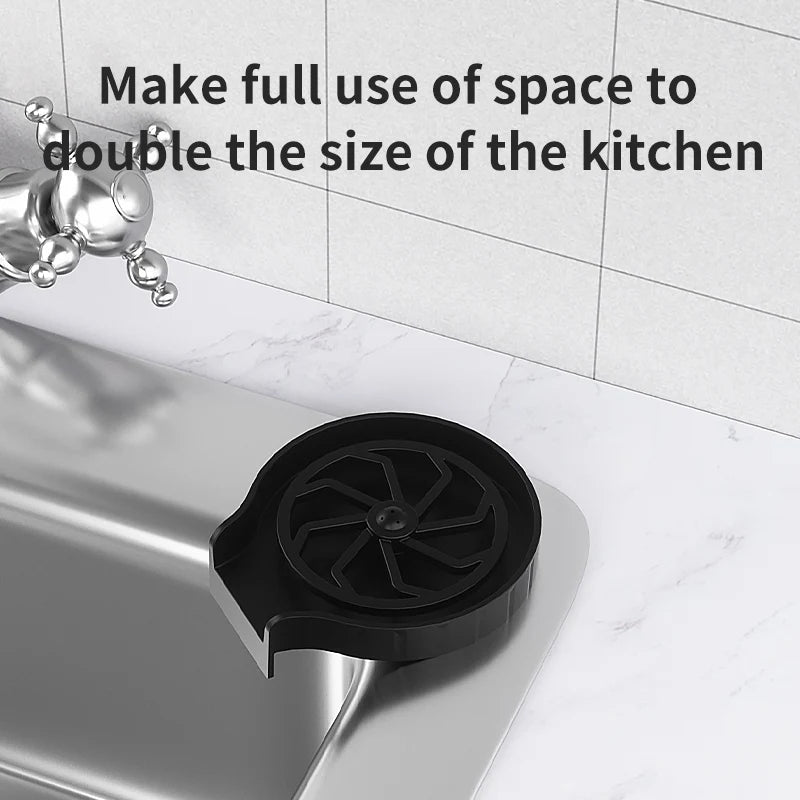 Kitchen Sink Rinser Automatic Glass Cup Washer High Pressure Bar  Beer Milk Tea  Cleaner Accessories Wash  Tool