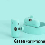 Mini Portable Power Bank 30000mah Capsule Mobile Power Supply Emergency External Battery Fast Charger For Type-c Iphone 2025