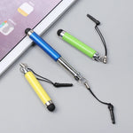 3Pcs Retractable Screen Stylus Touch Pen Universal Mini Capacitive Pen for Phone PC Mobile Phone Electronics Retractable Pen