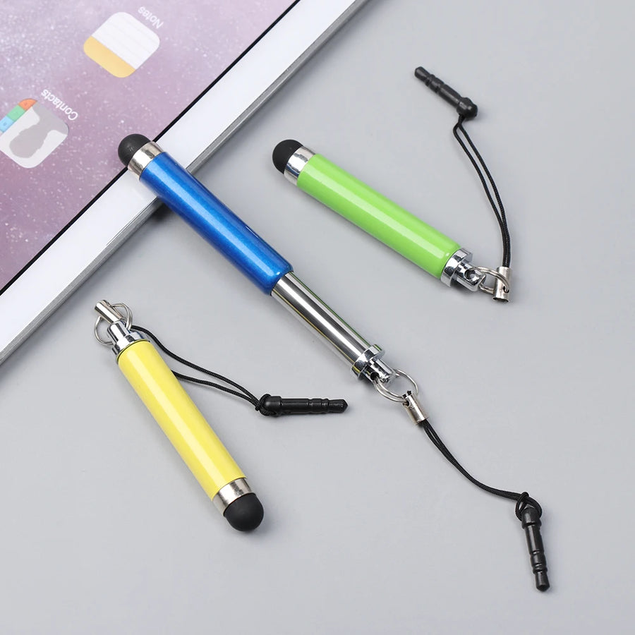 3Pcs Retractable Screen Stylus Touch Pen Universal Mini Capacitive Pen for Phone PC Mobile Phone Electronics Retractable Pen