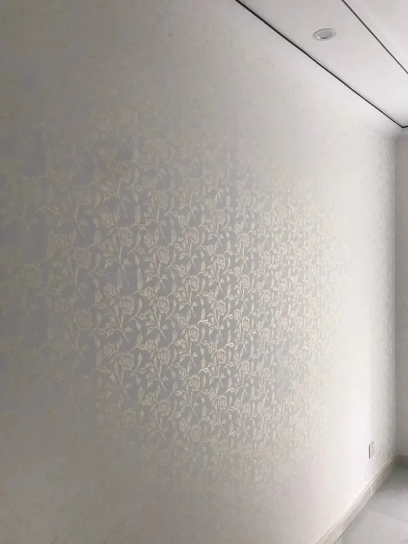 DIY Wall Decoration Tools - 5 Inch Handle Grip Applicator Plus 5" Wall Pattern Painting Roller Painting Tools Wall Paint