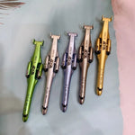 Creative Aircraft Airplane Gel Pen Fashion Rleaxing Deformation Toy Foldable Funny Helicopter Pen Children's Day gift