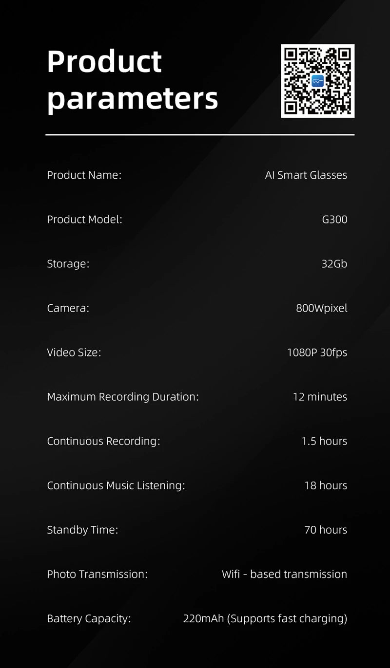 Xiaomi 800w Pixel Smart Glasses With Ai Camera For High-definition Photography Video Recording Voice Calls And Translation New