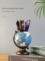 Pen holder literary retro desktop living room multifunctional pen holder student gift decoration European pen holder ornaments