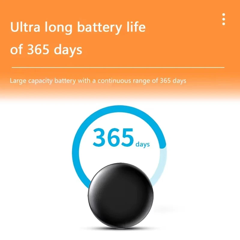OPPO Smart Airtag Bluetooth 5.3 GPS Tracker Work with Android iOS System Air Tag Tracker Mini Locator Kids Bag Key Wall Finder