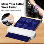 Inkless A4 Portable Thermal Printer Supports A40 Thermal Paper Bluetooth Wireless Mobile Travel Printers for Car & Office Use