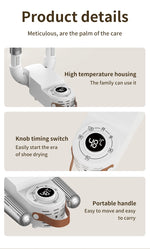 Xiaomi Electric Shoe Dryer UV Deodorizing Sterilizing Shoe Dryer Intelligent Time Dryer Home Quick Drying Shoe Warmer Heater