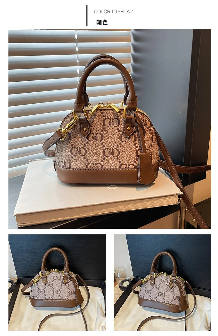 High-Quality Ladies Shoulder Bag, Stylish Leather Handbags For Women Featuring Famous Designer Elegant Details