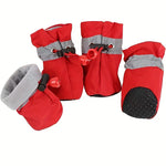 [Waterproof Soft Bottom Dog Boots] Pet Dog Shoes Puppy Outdoor Soft Bottom for Cat Chihuahua Rain Boots Waterproof Boots Perros