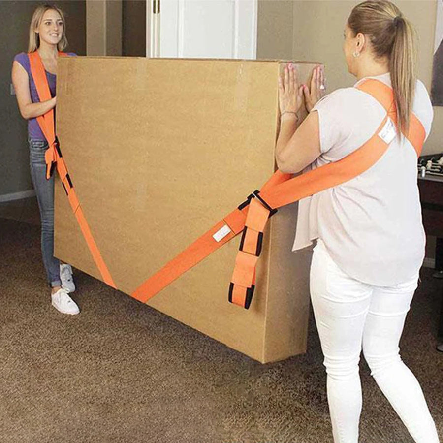 2-Person Lifting And Moving Straps Move Lift Carry  Secure Furniture Heavy Objects Safely Move And Carry Furniture Moving Belt ﻿