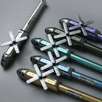 Airplane Shape Boy Exam Writing Tool Large Capacity Quick Dry Signature Pen School Supplies Ballpoint Pen Black Ink Gel Pen