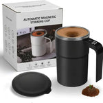 380ML Coffee Cups Electric Automatic Stirring Mug Rechargeable 304 Stainless Steel Mixer Drinkware Touch Magnetic Tea Cup Gifts