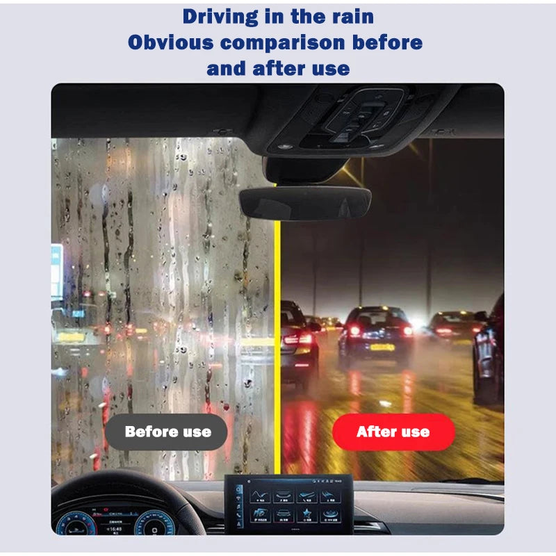 Window Cleaner Oil Film Brush Removal Cleaner Supplie Car Glass Oil Film Brush Glass Sponge Clean Glass Windshield Glass Scraper