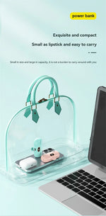 Mini Portable Power Bank 30000mah Capsule Mobile Power Supply Emergency External Battery Fast Charger For Type-c Iphone 2025
