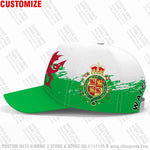 Wales Baseball Caps Free Custom Name British Team Logo Uk Hats Country Travel Britain Nation United Kingdom Cymru Flags Headgear