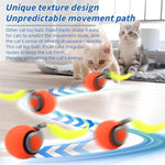 Smart Cat Toys Balls Automatic Interactive Pet Electric Rolling Teaser USB Rechargeable Kitty Moving Bouncing ball Mouse Car toy