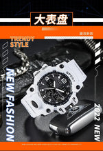 Men's Junior High School Student Fashion Trend Black Technology Sports Glow Men's Electronic Watch
