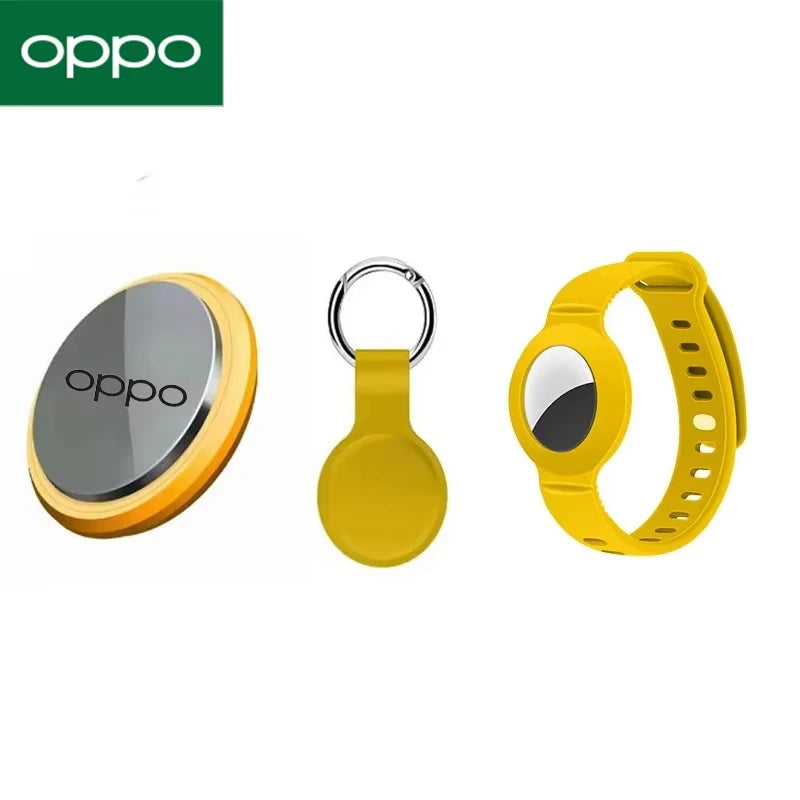 OPPO Smart Airtag Bluetooth 5.3 GPS Tracker Work with Android iOS System Air Tag Tracker Mini Locator Kids Bag Key Wall Finder