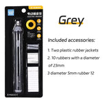 Electric Erasers Less Rubber Crumb Thick/Thin Rubber can be Changed Simple Korean Stationery Safe and Efficient School Supplies