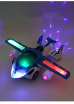Electric Dancing Deformation Rotating Universal Police Toy Car Child Kid Girl Car Christmas Birthday Gift