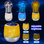 Star Projector 6 OceanWave Patterns Water Light Projector For Bedroom Home  Nebula starry light Wedding Christmas Decor lights