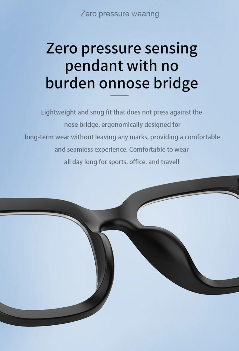 Xiaomi AI Intelligent Glasses Fashion Waterproof Multifunctional Bluetooth Call Playing Music Smart Sunglasses For Men & Woman