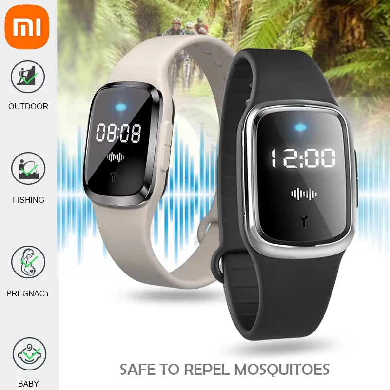 Xiaomi M2 Portable Mosquito Repellent Ultrasonic Mosquito Repellent Bracelet Outdoor Usb Rechargeable Smart Inverter Battery