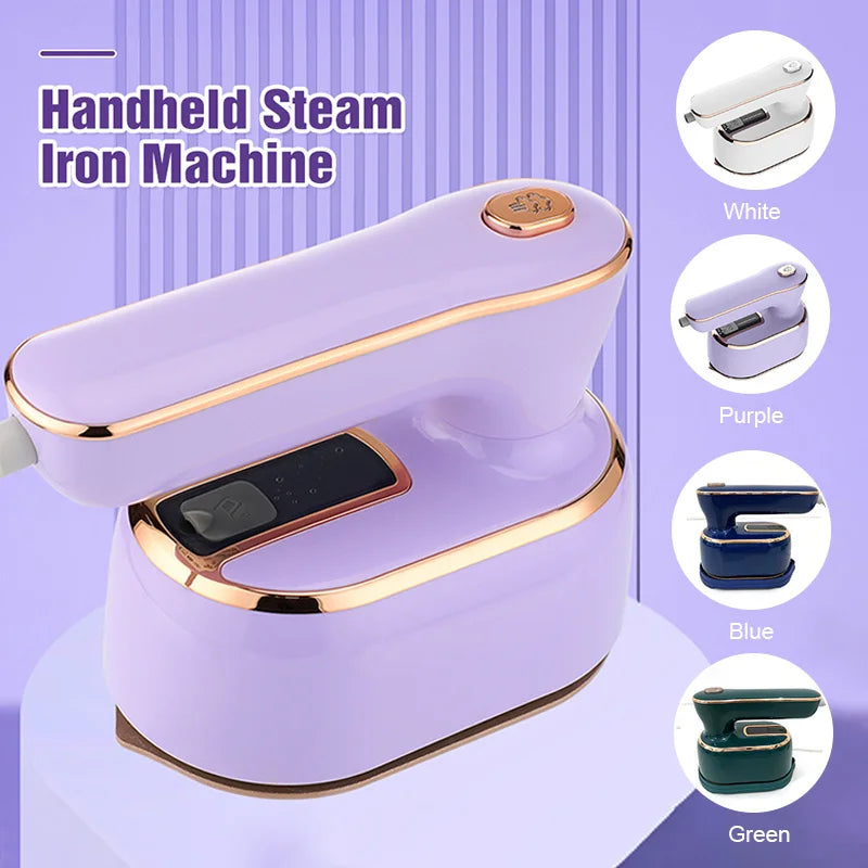Mini Garment Steamer Portable Folding Handheld Steam Iron Home Travelling For Clothes Ironing Wet Dry Ironing Machine