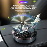 Car Solar Powered Rotation Helicopter Airplane Air Freshener Solar Helicopter Interior Perfume Trim Diffuser Rotary Aromatherapy