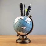 Pen holder literary retro desktop living room multifunctional pen holder student gift decoration European pen holder ornaments