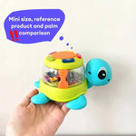 Kids' Music Turtle Crab Toy, Musical Early Learning Drum, Enhances Fine Motor Skills, Parent-Child Interaction, Birthday Gift