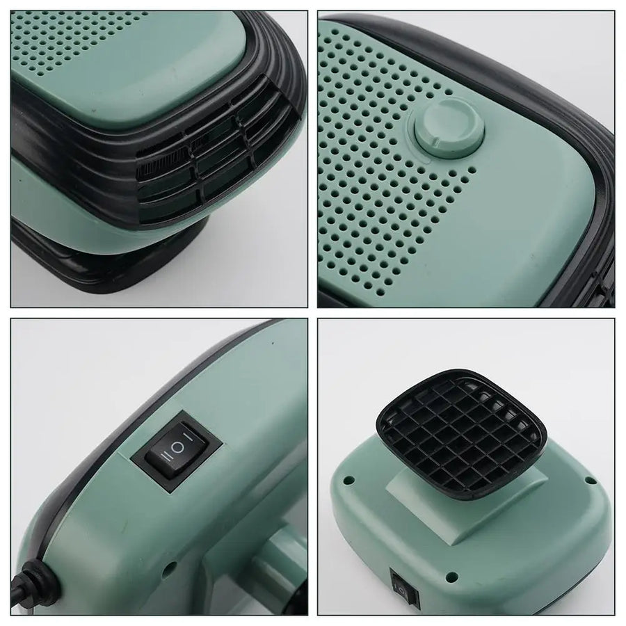 Car Winter Fast Heating 120w Electric Heated Fan Auto Windshield Defogging Heating Cooling Truck RV SUV Travel Camper Tools