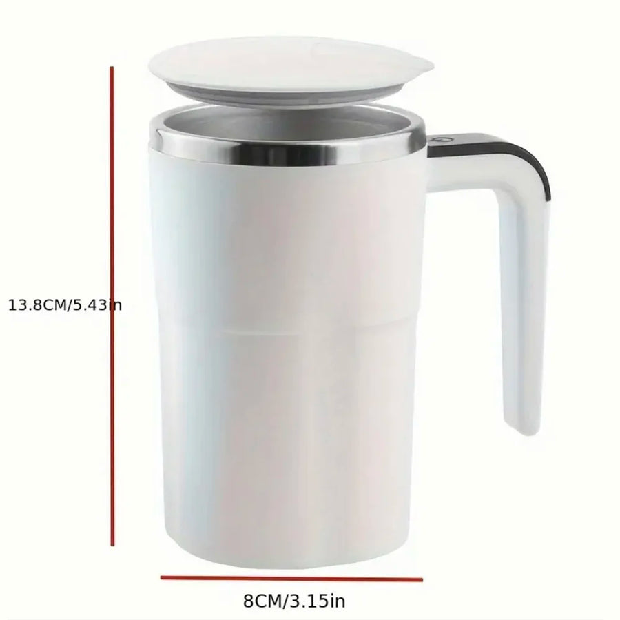 380ML Coffee Cups Electric Automatic Stirring Mug Rechargeable 304 Stainless Steel Mixer Drinkware Touch Magnetic Tea Cup Gifts