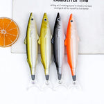 Pack of 6 Fish Pen Ballpoint Pens Novelty Fishing Pen 0.5mm Decor Party Dropsale