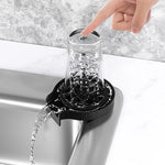 Kitchen Sink Rinser Automatic Glass Cup Washer High Pressure Bar  Beer Milk Tea  Cleaner Accessories Wash  Tool