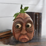 Home Halloween Atmosphere Fun Pumpkin Outdoor Decoration Ghost Party Pumpkin Six Monsters Resin Crafts Ugly Cute Ornaments New