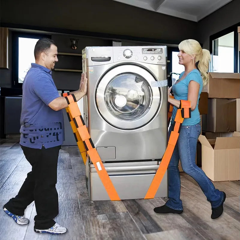 Furniture Moving Carrying Straps Shoulder Forearm Carry Rope Lift Heavy Furniture Transport Belt Ropes Lifting Cord Moving Strap