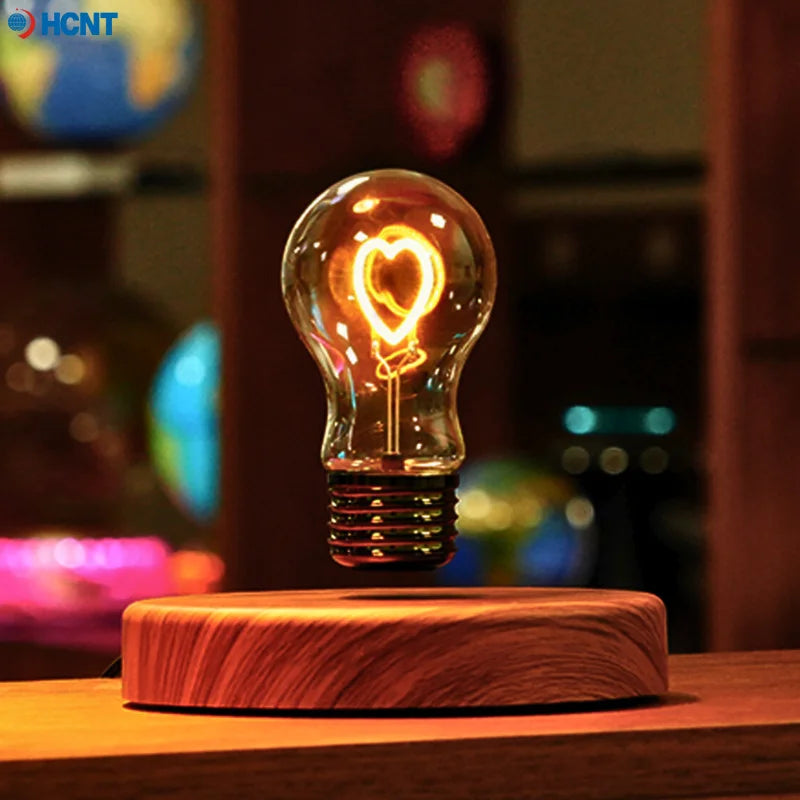 Magnetic Levitation Lamp Creativity Floating Glass LED Bulb Home Office Desk Decor Birthday Gift Table Novelty Night Light