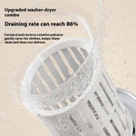 Portable Mini Washing Machine Automatic Washer Machine Clothes Cleaning Tool For Dormitories Travel Camping Hotel Apartment